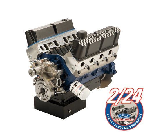 427 CUBIC INCH 450 HP X HEAD CRATE ENGINE FRONT SUMP