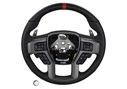 2015-2018 F-150 RAPTOR PERFORMANCE STEERING WHEEL KIT- RED SIGHTLINE