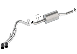 SUPER DUTY 7.3L SPORT EXHAUST SIDE EXIT-BLACK