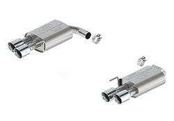 MUSTANG 2.3L TOURING NON-ACTIVE AXLE-BACK W/ GT VALANCE - CHROME TIP