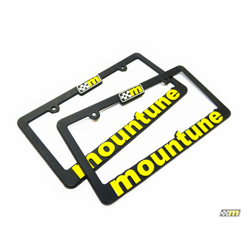 MOUNTUNE LICENSE PLATE FRAME SET