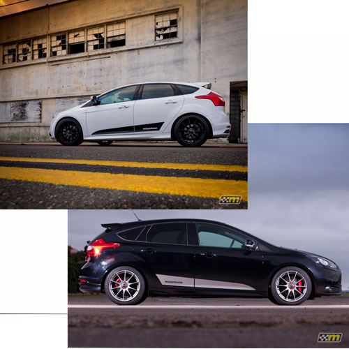 2013-2017 FOCUS ST MOUNTUNE DYNAMIC SIDE SPLASH - SATIN BLACK