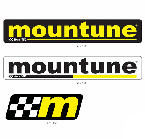 MOUNTUNE 6 PIECE STICKER SET