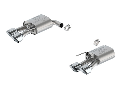 MUSTANG 5.0L SPORT ACTIVE AXLE-BACK W/VALANCE - CHROME TIP