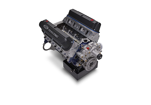 363 CUBIC INCH 507 HP BOSS CRATE ENGINE-Z2 HEADS-FRONT SUMP PAN 