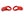 2021-2025 BRONCO REAR TOW HOOK PAIR-RED