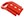 2021-2025 BRONCO REAR TOW HOOK PAIR-RED