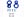 F-150 TOW HOOKS-PAIR-BLUE